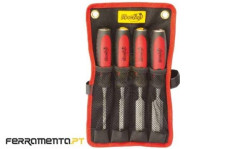 Jogo de Formões Cr-Vanadium 4Pcs Macfer FPJ608-01