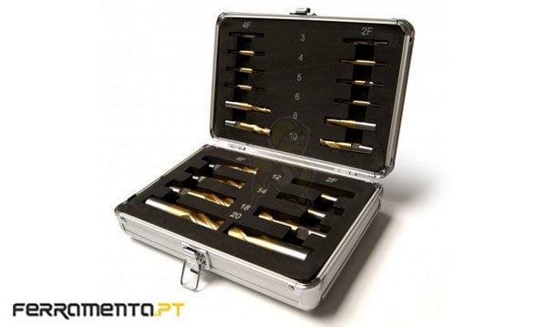 Jogo de Fresas HSS 20 PCS Optimum 3352255