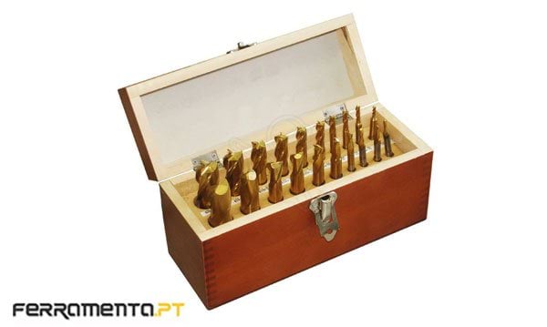 Jogo de Fresas HSS 20 PCS Optimum 3386200