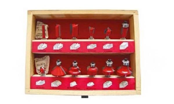 Jogo de Fresas Ø8mm 12Pcs Macfer FCT 12-2