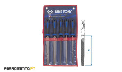 Jogo de Limas de Agulha 8'' King Tony 1005GQ