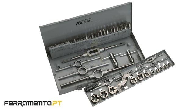 Jogo de Machos e Caçonetes M3 - M20 54Pcs Volkel 49201