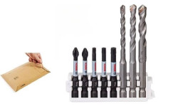 Jogo de Pontas de Aparafusar e Brocas Hexagonais 8 Unid. Bosch 260925C157