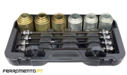 Jogo de Remover e Colocar Rolamentos e Casquilhos 26Pcs Kroftools 6315