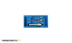 Jogo Escariador Extrator de Velas Encandescentes Kroftools 4443