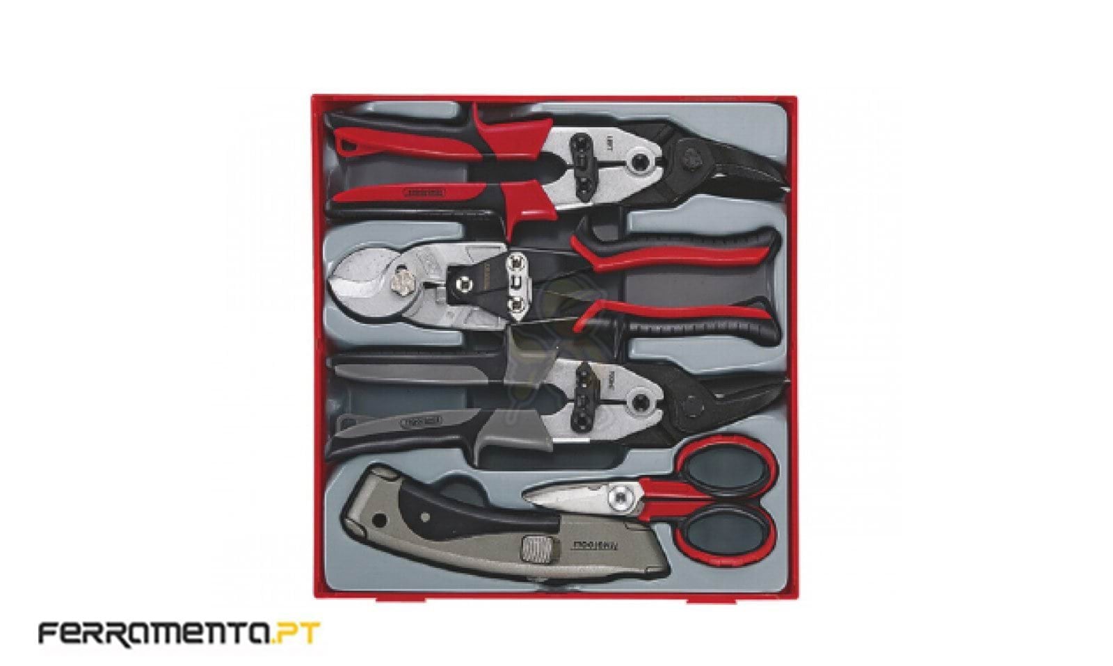 Jogo Ferramentas de Corte Teng Tools TTDCT05