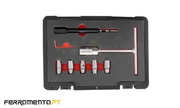Jogo Fresas p/ Injetores 7Un Kroftools 1917