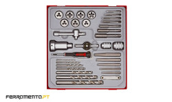 Jogo Machos e Matrizes 1/2" Teng Tools TTDTD34