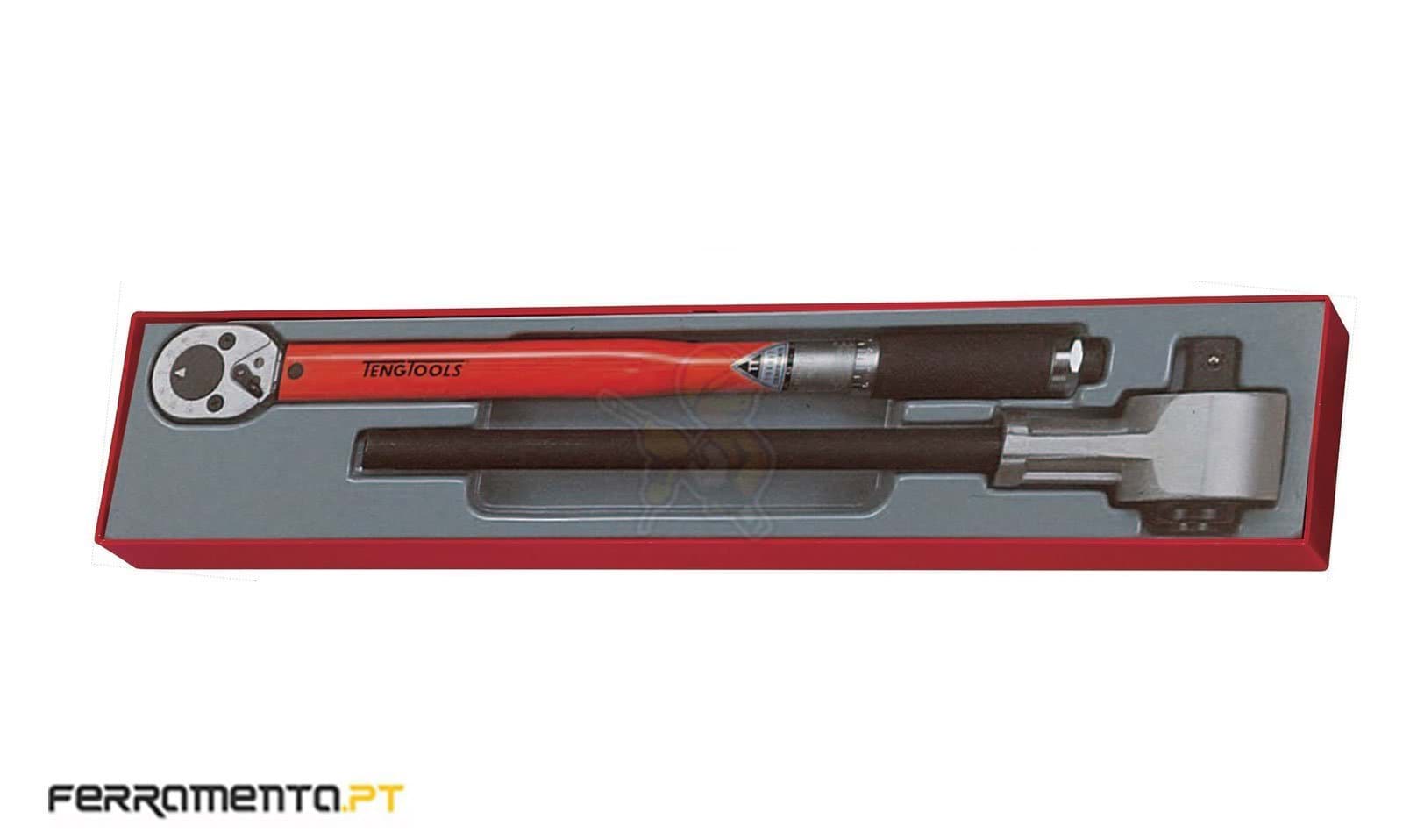 Jogo Multiplicador / Chave Dinamométrica 40~200 Nm Teng Tools TTXMP12