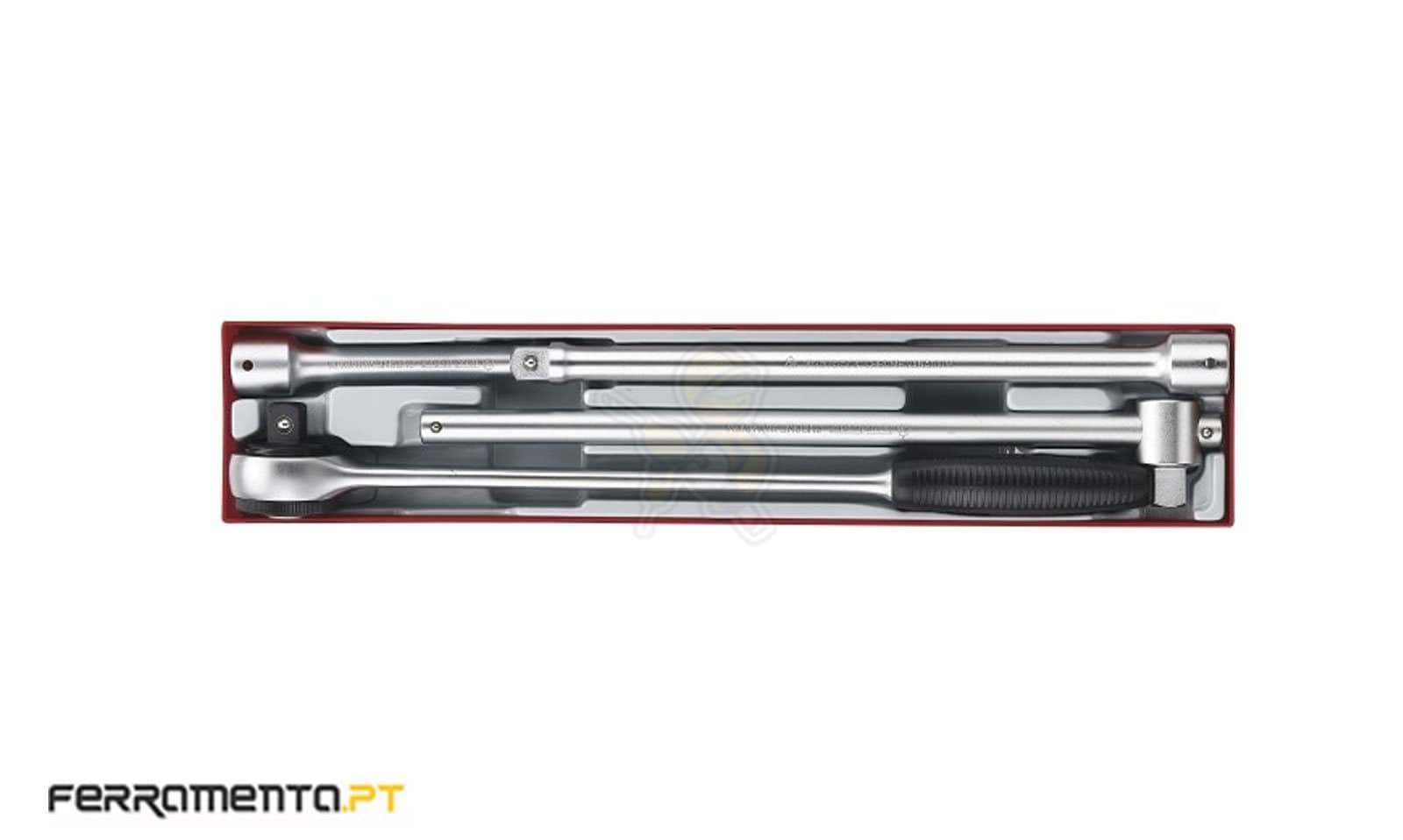 Jogo Quadra 3/4" Teng Tools TTX3404