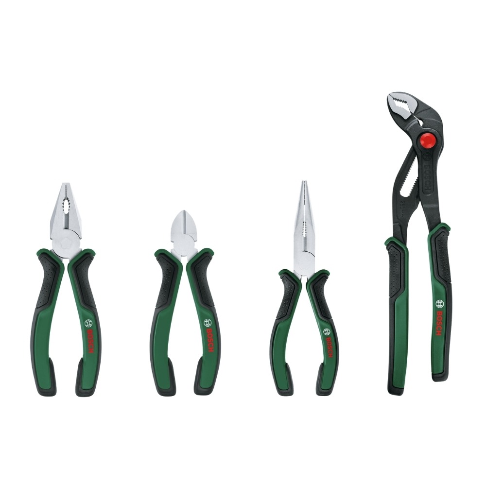 Jogo de 4 Alicates Bosch 1600A02W7K