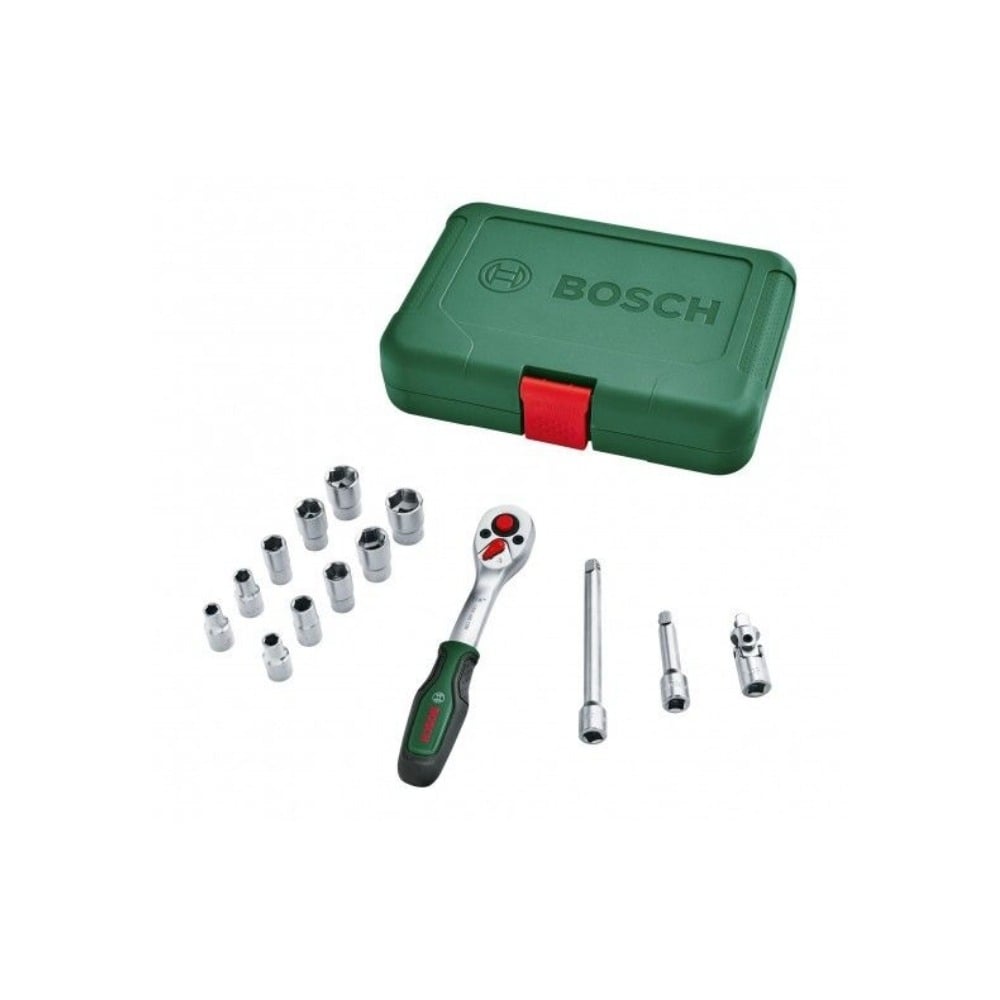 Jogo de Soquetes HT de 1/4" com 14 Peças Bosch 1600A02BY0