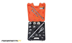 Jogo Chaves de Caixa com Roquete 3/4" Bahco SLX17