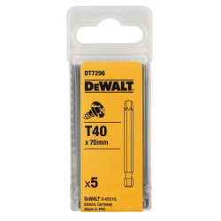 Bits Torx 75mm T15 - T40 Dewalt DT729-QZ