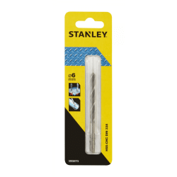 Broca 6x93mm HSS-CNC p/ Metal Stanley STA50715-QZ