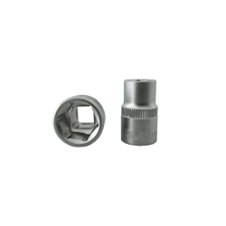 Chave de Caixa 3/8" 16mm Curta Hexagonal Kroftools 130616