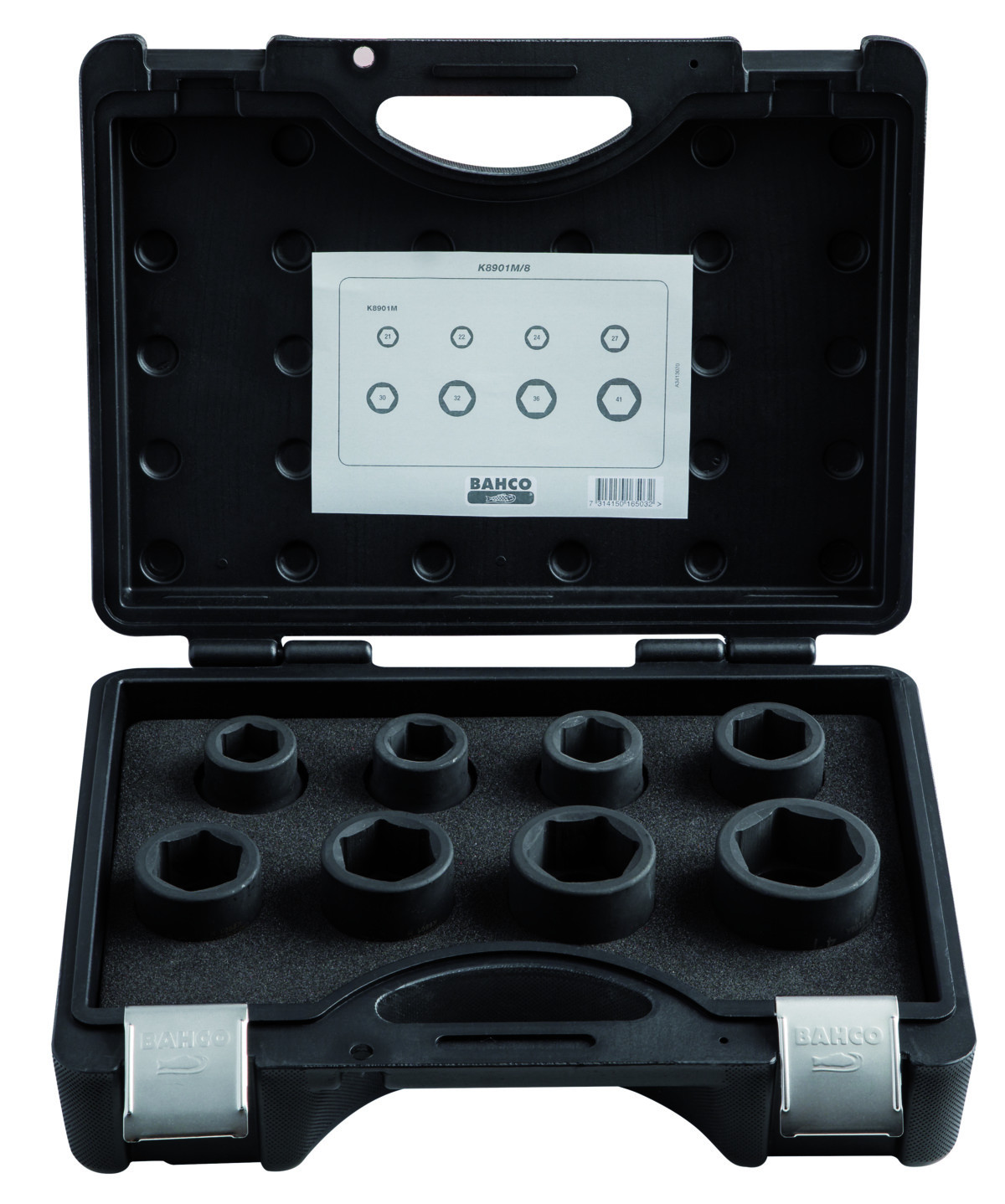Conjunto de chaves 3/4', polegadas Bahco K8901Z/8