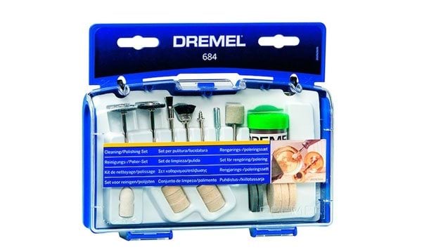 Kit 20 Acessórios de Limpeza / Polimento Dremel 684