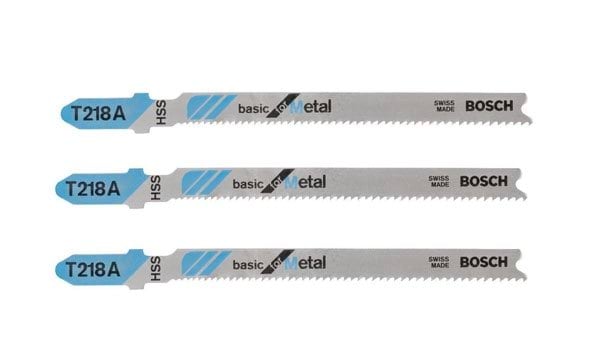 Kit 3 Lâminas T 218 A Basic for Metal Bosch 2608631672