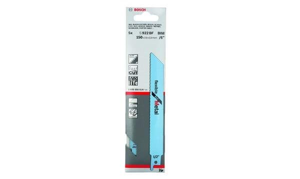 Kit 5 Lâminas S 922 BF Flexible for Metal Bosch 2608656014