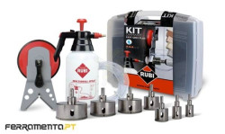 Kit 7 Brocas Diamante Easy Grés Plus Rubi 50937