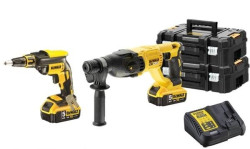 Kit Aparafusadora de Pladur + Martelo Eletropneumático DeWalt CPROF443