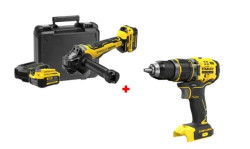 Kit Berbequim Combinado + Rebarbadora 125mm V20 Stanley CPROF739