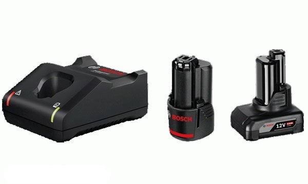 Kit Carregador GAL 12V + 2 Baterias GBA 12V 2.0/4.0Ah Bosch 1600A01NC9