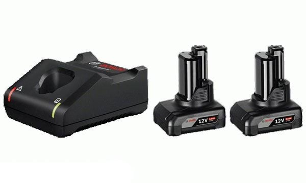 Kit Carregador GAL 12V + 2 Baterias GBA 12V 6.0Ah Bosch 1600A01B20