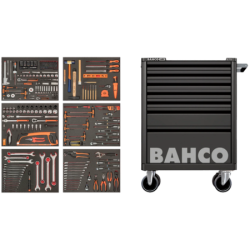 Kit Carro de Ferramentas 346Pcs Bahco LARGE