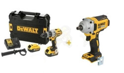 Kit Combo 18V Berbequim Combinado + Chave de Impacto Dewalt CPROF498