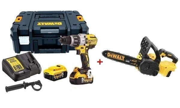 Kit Combo 18V Berbequim Combinado + Eletroserra Dewalt CPROF446