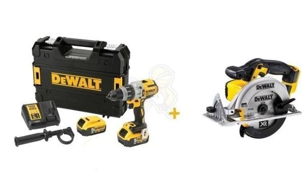 Kit Combo 18V Berbequim Combinado + Serra Circular Dewalt CPROF142
