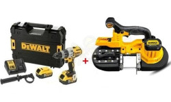 Kit Combo 18V Berbequim Combinado + Serra de FIta Dewalt CPROF227
