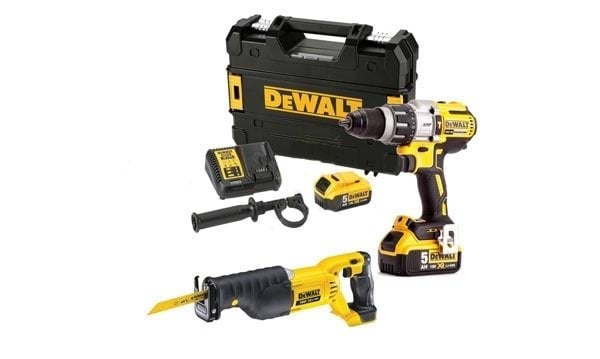 Kit Combo 18V Berbequim Combinado + Serra de Sabre Dewalt CPROF139