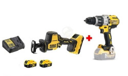 Kit Combo 18V Berbequim Combinado + Serra de Sabre Dewalt CPROF620