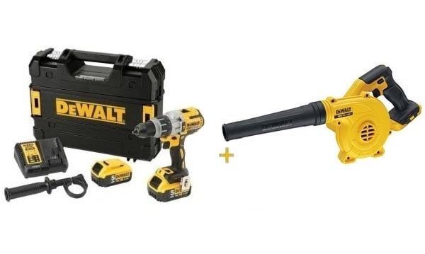 Kit Combo 18V Berbequim Combinado + Soprador Dewalt CPROF352
