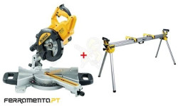 Kit Combo Serra de Esquadria 216mm + Bancada Dewalt CPROF473