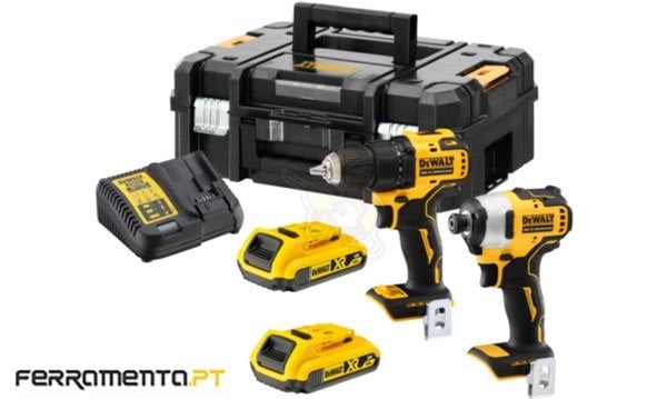 Kit Combo XR 18V DCD708+ DCD809 DeWalt DCK2061D2T-QW