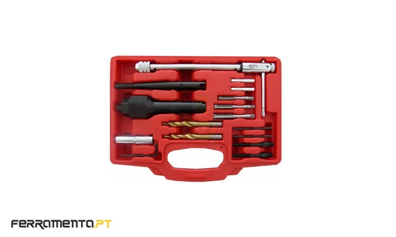 Kit Escariador e Extrator de Velas Encandescentes Kroftools 4445