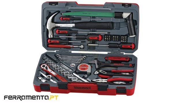 Kit Ferramentas + Chaves 3/8" 79Pcs Teng Tools TM079