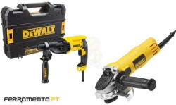 Kit Martelo Combinado 2.6J + Mini-Rebarbadora DeWalt CPROF563