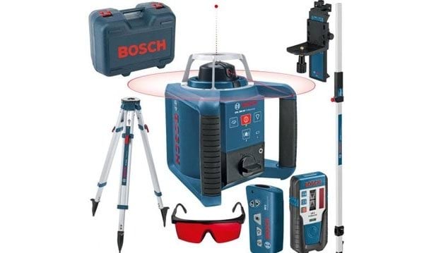 Kit Nível Giratório 300m Bosch GRL 300 HV Professional Promo