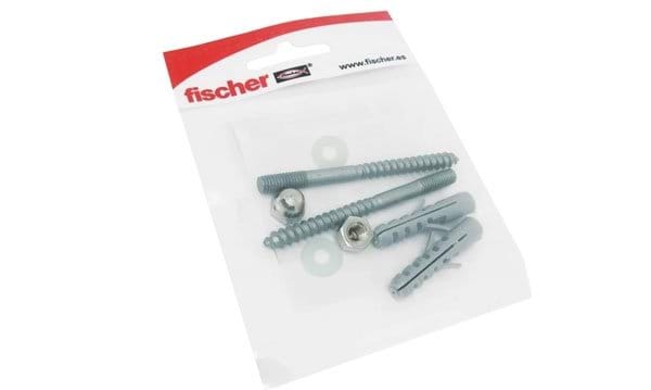 Kit Parafusos Fixação Sanitários 2Un M8 Fischer 15059