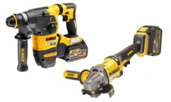 Kit Rebarbadora 54V + Martelo Eletropneumático 3Kg DeWalt CPROF621