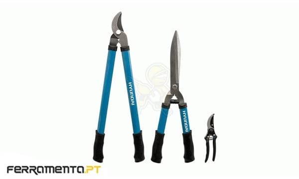 Kit Tesouras de Jardinagem Hyundai 58091