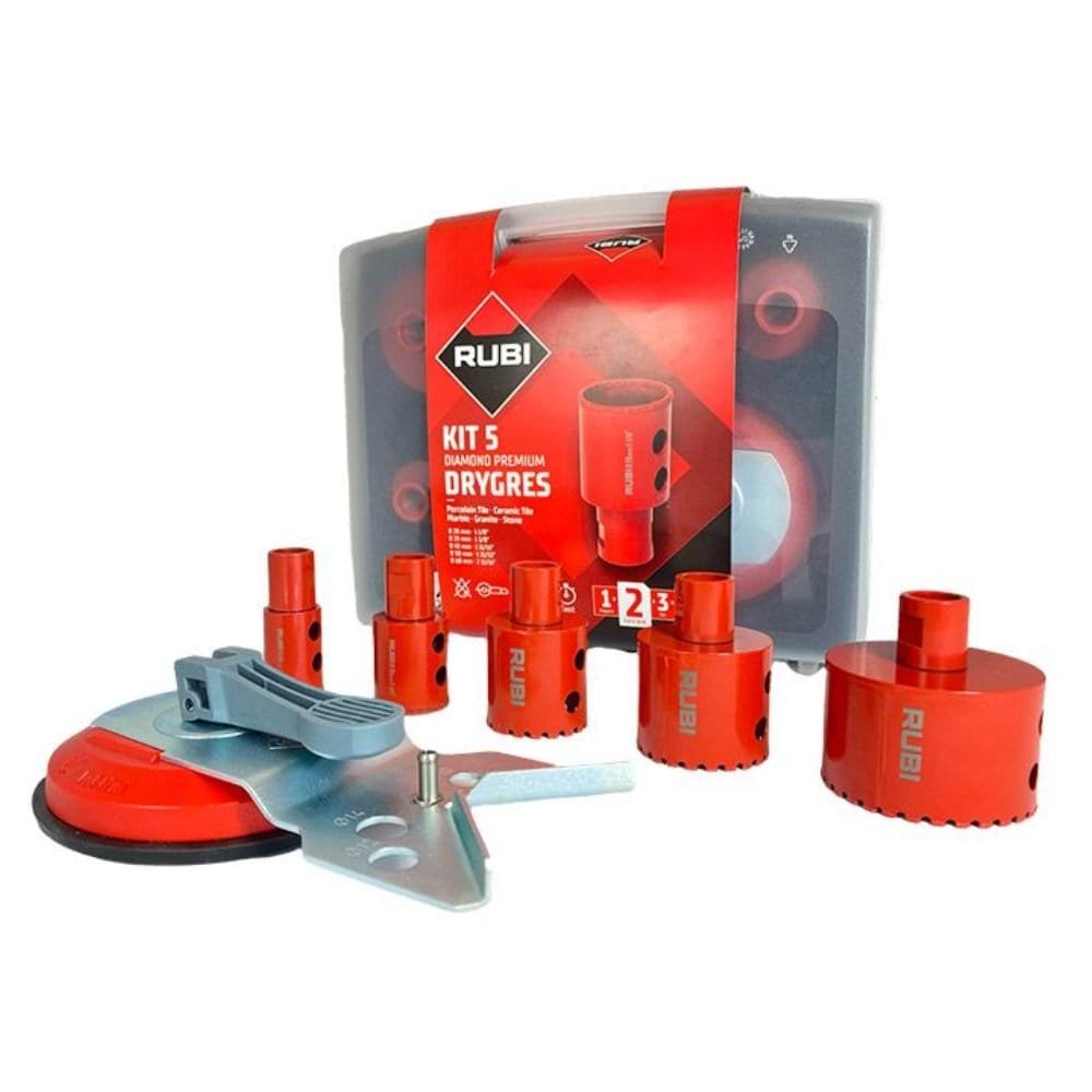 Kit 5 Brocas DRYGRES PREMIUM Rubi 51937
