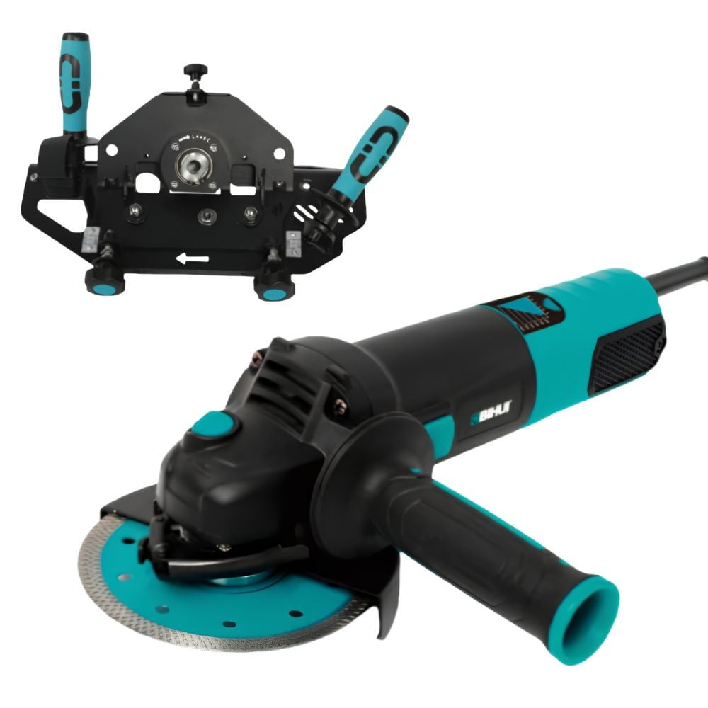 Kit de combo Rebarbadora AG1200 + Suporte Universal LFMBU Bihui