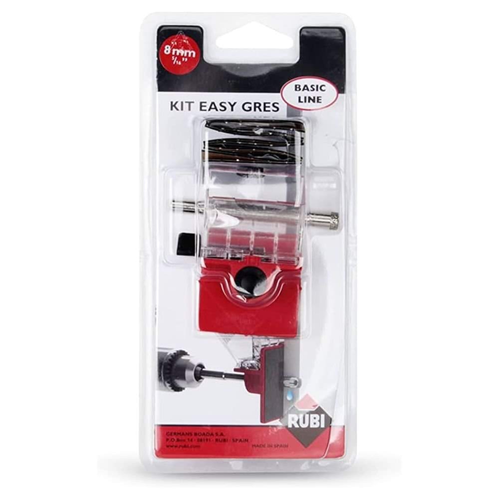 Kit Easy Gres Broca 8 MM Rubi 4928