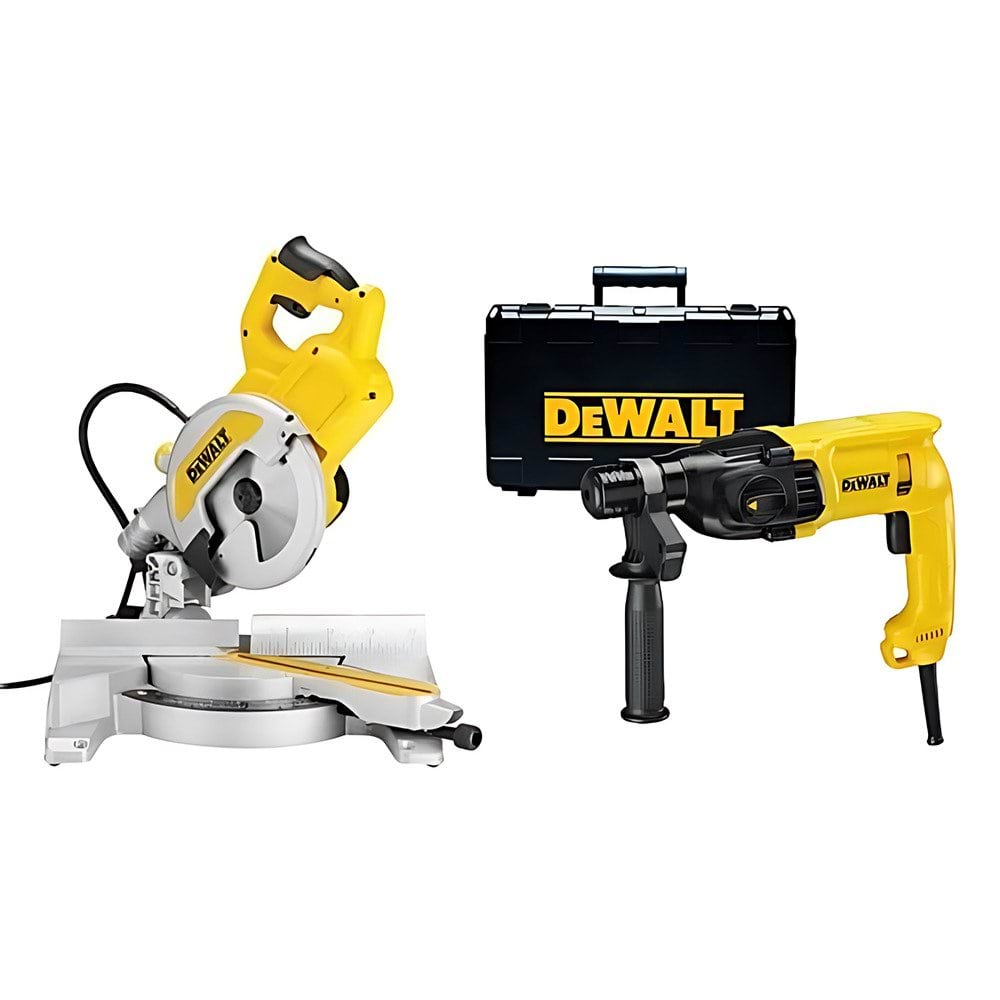 Kit Combo Serra de Esquadria DWS777 + Martelo Combinado 710W PROMO